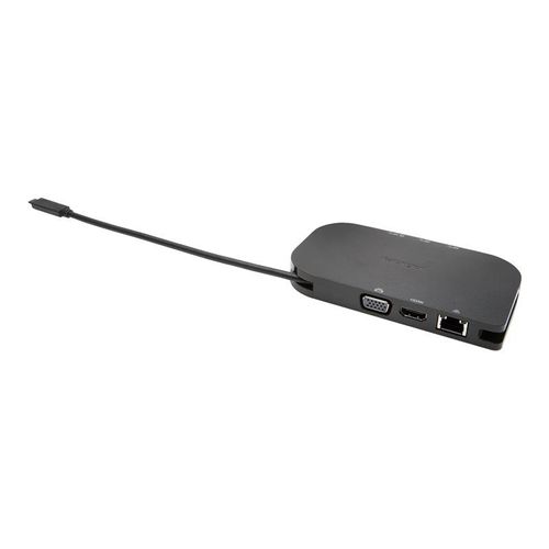 Kensington Station d'accueil mobile 4K SD1610P USB-C avec chargement direct - Station d'accueil - USB-C - VGA, HDMI - 1GbE - Europe - pour Microsoft Surface Book 2, Go, Laptop 3, Pro 7, Pro X