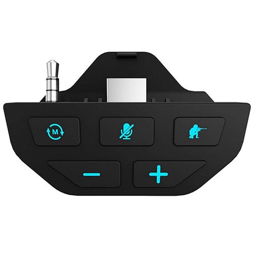 Manipuler Le Contrôleur D'adaptateur De Casque Stéréo - Adaptateurs Audio Convertisseur De Casque Pour Xbox One - Noir