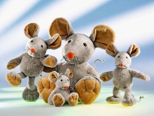 Rudolph Schaffer Eddie Mouse Soft Toy 22 Cm