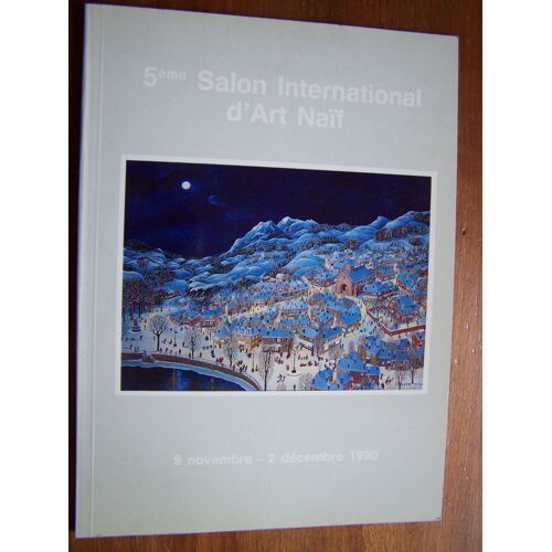 5ème Salon International D Art Naïf 1990 Lerbret Marie Jo