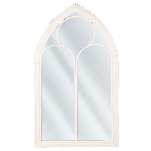 Miroir TRELLY Métal Blanc