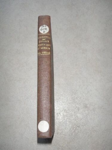 Morale Theorique Et Science Des Moeurs