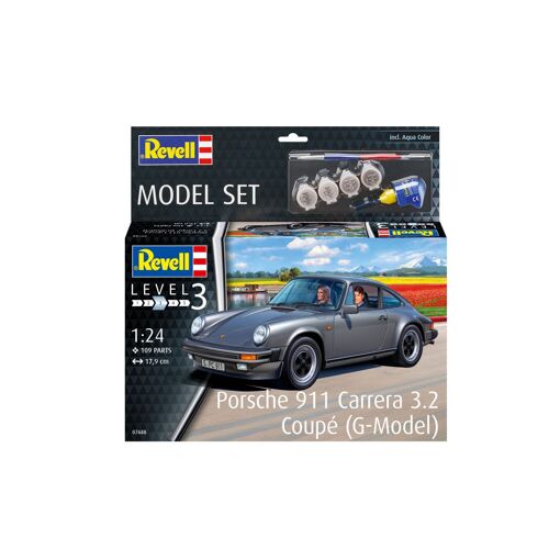 Maquettes Model Set Model Set Porsche 911 Carrera 3.2 Coupé (G-Model)-Revell