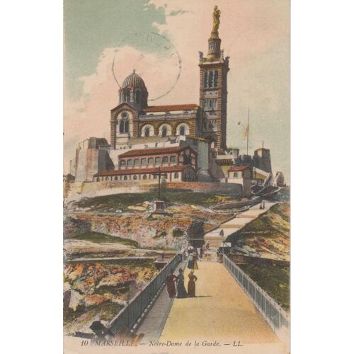 Cpa 1916 Marseille Nd De La Garde