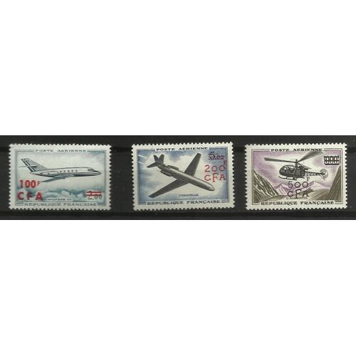 Timbres France Neufs Réunion Aériens