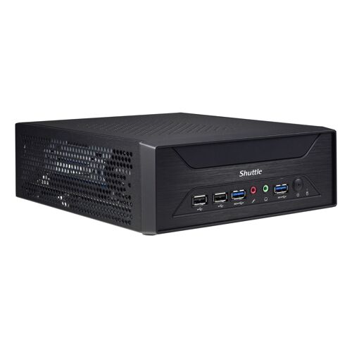 Shuttle XPC slim Barebone XH510G - S1200, Intel H510, 1xDP, 1xHDMI, 1x PCI-E 16X, 1x LAN, 1x 2.5", 2x M.2, fonctionnement permanent 24/7