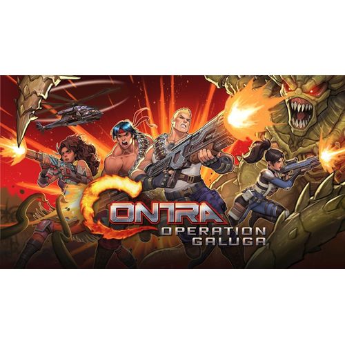 Konami Contra: Operation Galuga Standard Chinois simplifié, Chinois traditionnel, Allemand, Anglais, Espagnol, Français, Italien, Japonais, Coréen, Portugais, Russe Nintendo Switch