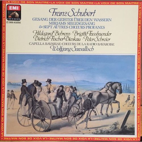 Franz Schubert - Choeurs Profanes (33t - 1981)