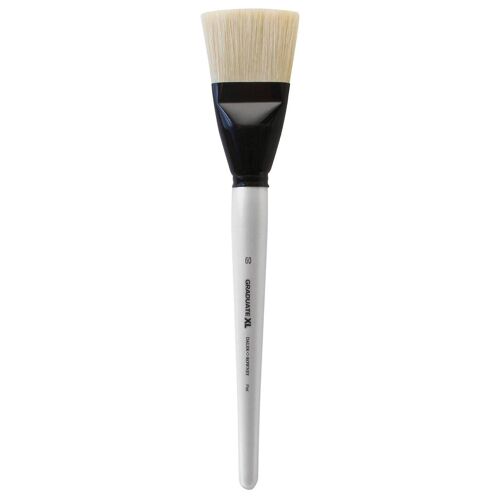 Daler Rowney Pinceau Plat Graduate Xl - Soie Beaux Blanc - N° 60