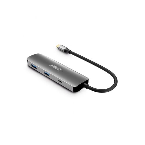 Urban Factory HUBEE 4 IN 1 - Station d'accueil - pour ordinateur portable, tablette, smartphone - USB-C 3.1 - HDMI