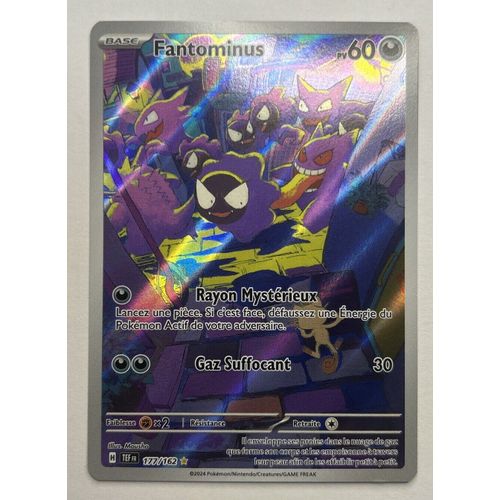 Pokémon Fantominus 177 / 162 Ev05 Forces Temporelles