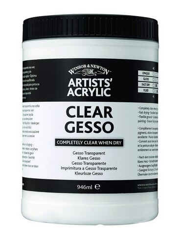 Winsor & Newton Gesso Base Acrylique Transparente 1 L