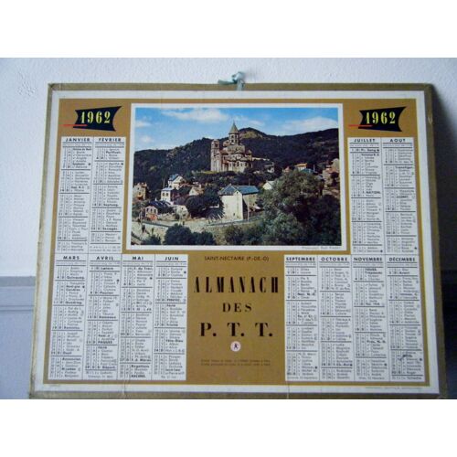 Almanach Des P.T.T. 1962 - Seine Maritime
