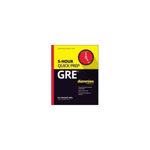 Gre 5-Hour Quick Prep For Dummies