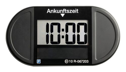 Needit Park Lite Solar Disque De Stationnement Noir Électronique