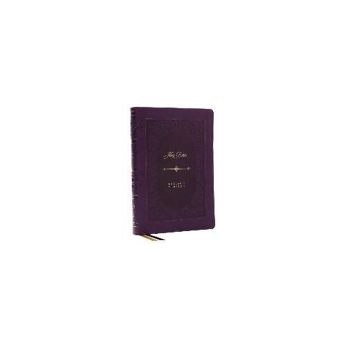 Kjv Holy Bible: Giant Print Thinline Bible, Purple Leathersoft, Red Letter, Comfort Print (Thumb Indexed): King James Version (Vintage Series)