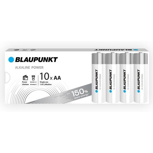 BLAUPUNKT piles AA alcalines, paquet de 10