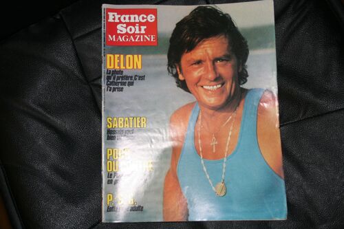 Fs Mag Mourousi 2p/ Alain Delon 4p/ Christo Le Pont Neuf 5p/ Football Psg 5p/ Jane Birkin 2p/ Rufus & Pierre Richard 1p/ Galabru & Valerie Mairesse 1p/ Mel Gibson 1.5p/ Aurore Clement 2p/ Robert Hossein Jules Cesar 2p/  12786