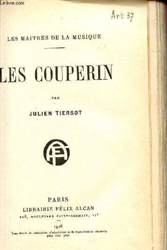Les Couperin / Collection Les Maitres De La Musique.
