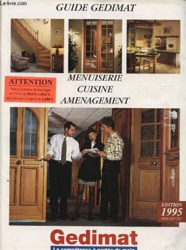 Guide Gedimat Menuiserie Cuisine Amenagement
