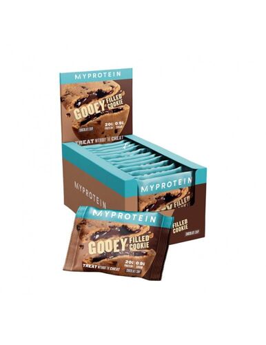 Gooey Filled Cookie (12x75g)|Chocolat Caramel| Cookies Protéinés|Myprotein 