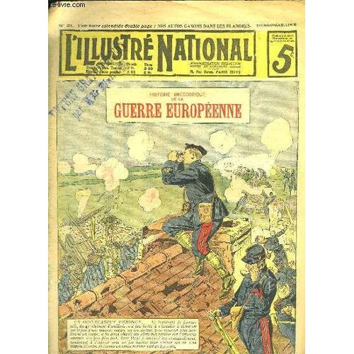 L Illustre National N° 29. Histoire Anecdotique De La Guerre Europeenne.