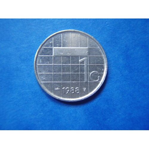 Pièce De 1 Gulden Pays-Bas- 1988