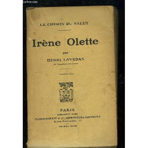 Le Chemin Du Salut. Irène Olette.