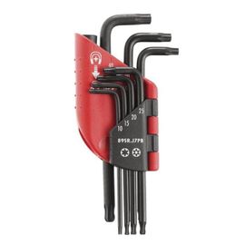Jeu de 7 clés mâles Torx/Resistorx FACOM 89SR.J7PB 10 à 40 mm