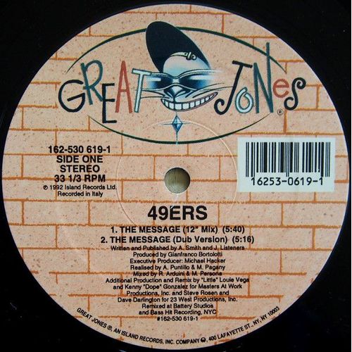 The Message (Masters At Work Remixes) (Us Maxi 12")