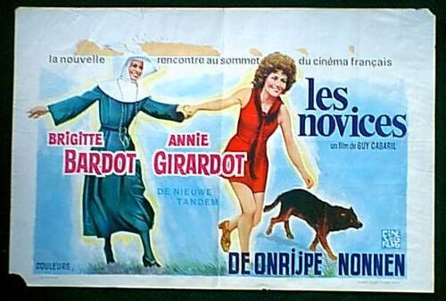 Les Novices * Film 1970 Guy Casaril - Affiche De Cinéma Originale Belge De 1970 - 33x55 Cm * Movie Poster * Brigitte Bardot ; Annie Girardot ; Lucien Barjon *