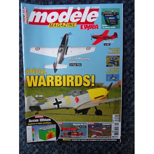 Modèle Magazine Mra N°854h Spécial Warbirds