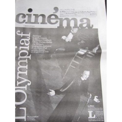 Suppl. Cinéma De Libération Du 14/02/07 : La Môme/Dahan