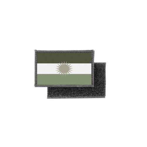 Patch Ecusson Imprime Camo Camouflage Badge Drapeau Kurdistan Kurdes