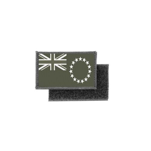 Patch Ecusson Imprime Camo Camouflage Badge Drapeau Iles Cook