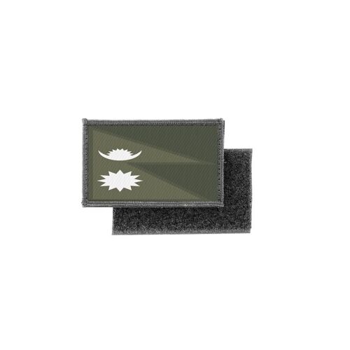 Patch Ecusson Imprime Camo Camouflage Badge Drapeau Nepal