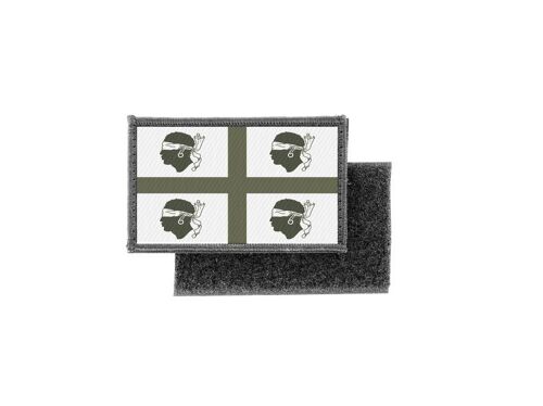 Patch Ecusson Imprime Camo Camouflage Badge Drapeau Sardaigne Independant