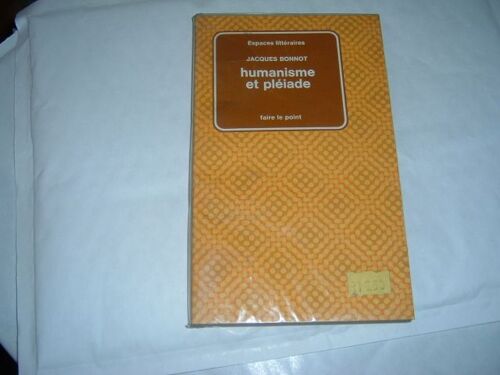 Humanisme Et Pléiade