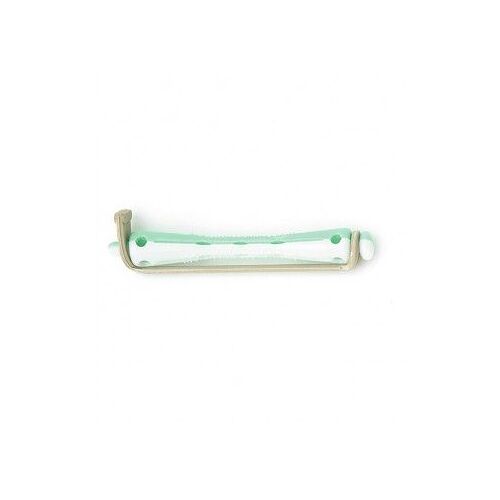 Bigoudis Permanente Vert/Blanc Court 6 Mm 