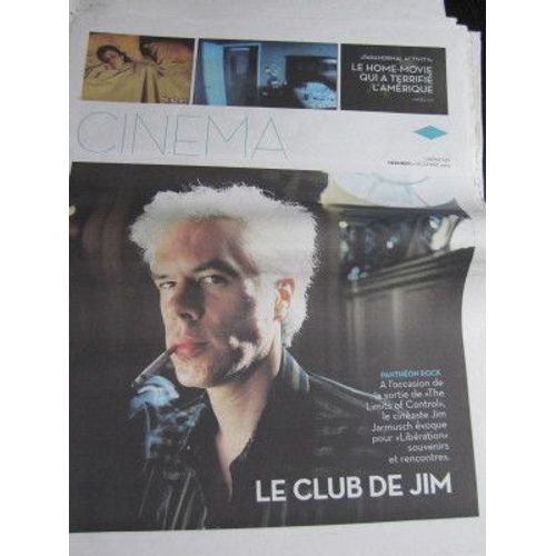 Suppl. Cinéma De Libération Du 02/12/09 : Limits Of Control/Jarmusch