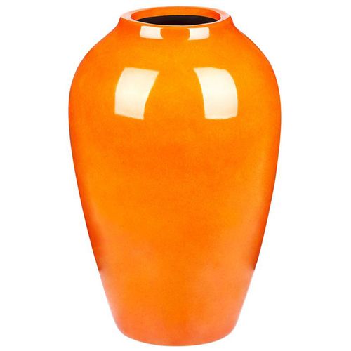 Terre cuite Vase à fleurs 39 cm Orange TERRASA