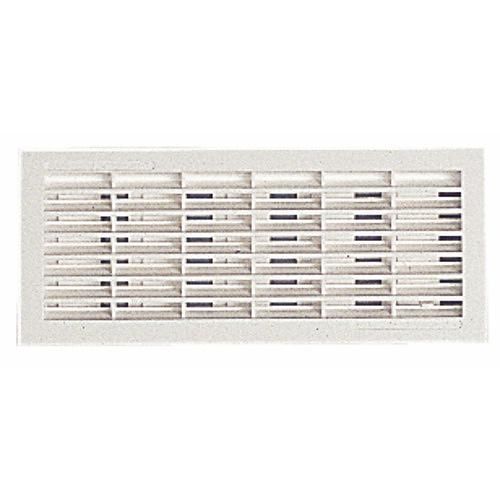 Grille de ventilation 100x279mm, à visser ou à coller, 150cm2 - FB151 NICOLL
