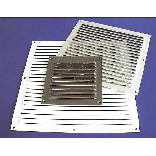 Grilles estampées en alu avec moustiquaire - 300x100 RENSON