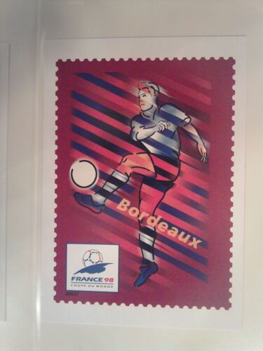 Cartes Postales Pap (2) Stades De Foot Coupe Du Monde De Football 1998