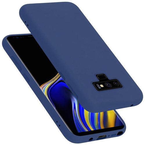 Cadorabo Housse Compatible Avec Samsung Galaxy Note 9 En Liquid Blue - Étui De Protection En Silicone Tpu Flexible