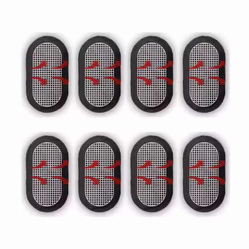 Set 2 Électrodes Rechange 8 Coussinets De Gel Pour Bras De Rechange Pour Système D'entraînement Musculaire Arms