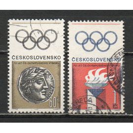 Timbre-Poste De Tchécoslovaquie