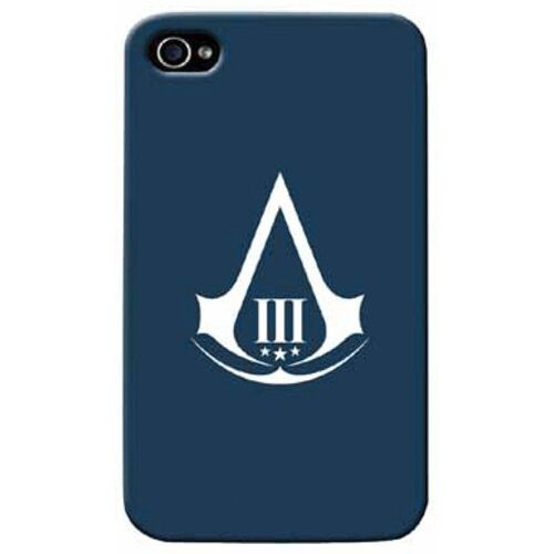 Coque Iphone 4 Et 4s Assassin's Creed 3 Bleu