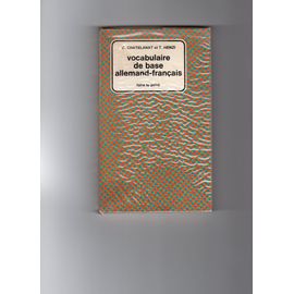 Vocabulaire De Base Allemand-Français