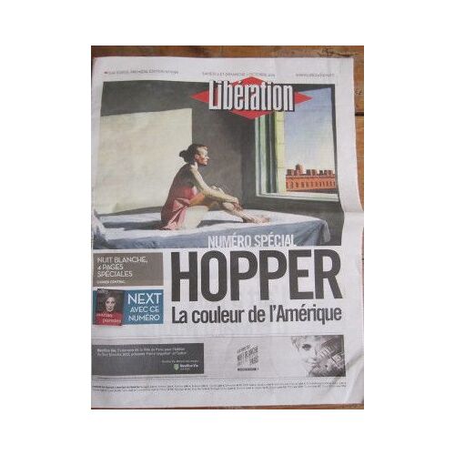 Libération Du 06/10/2012 N° 9768 : Spécial Hopper